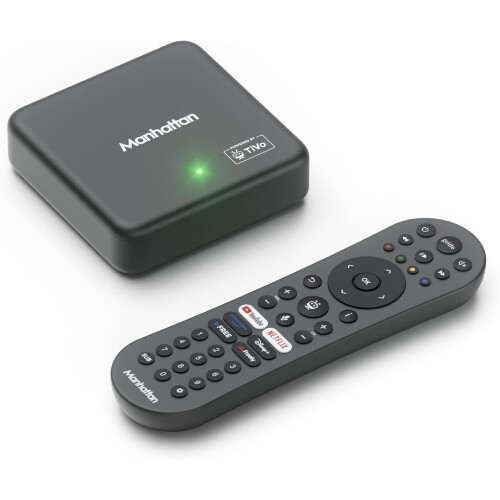 Manhattan Aero 4K TV Streamer with Freely