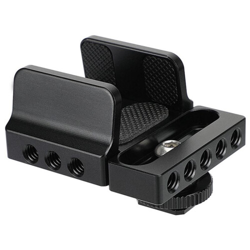 Universal SSD Holder Adjustable Hard Drive Clamp with 1/4"-20 Mounting Points for Width Range 35-80mm Camera Rig Mount 1