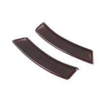 For R1T 2023 2024 Front Turn Signal Light Side Lamp Cover Exterior Accessories,Smoked Black 2 PCS