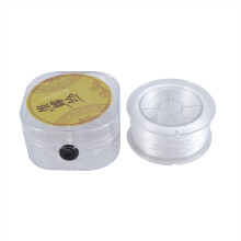 2Ud Cuerda Elástica Blanca Para Creación De Joyas Flexible Y Duradera