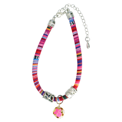 2Pz Pet Rosy Con Campanello E Chiusura Sicurezza