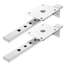 4Ud Brackets Para Reposacabezas De Sillas De Y Salón Plata