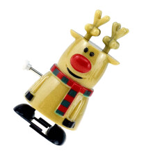 2Pièces Jouet Mécanique Noël Élan Fête Enfants