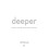 Deeper by John Richards Paperback Book 1