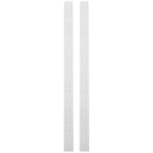 8Pièces Outils Règles Acryliques Épaisseur Pâte