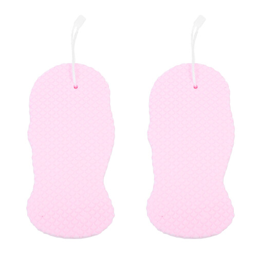 6Pièces Éponges De Bain Rose Texture Souple Et Usage