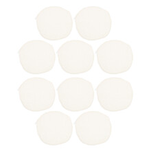 80Pcs Cotton Steamer Liners Nonstick Beige Round Mats for Home Cooking