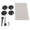 4er-Pack Disk Wax Guards, Kunststoff, lange Lebensdauer 14