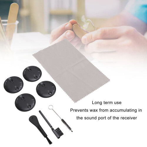 4er-Pack Disk Wax Guards, Kunststoff, lange Lebensdauer 2