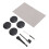 4er-Pack Disk Wax Guards, Kunststoff, lange Lebensdauer 12