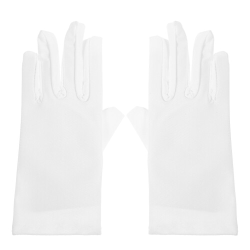 8St Kind Handschoenen Wit Elastisch Verkleden En Podiumoptreden
