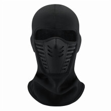 Vindtät termisk balaklava helmask för motorcykel, cykling och skidåkning - 5-i-1 andningsbar huva för utomhussport och vinteraktiviteter