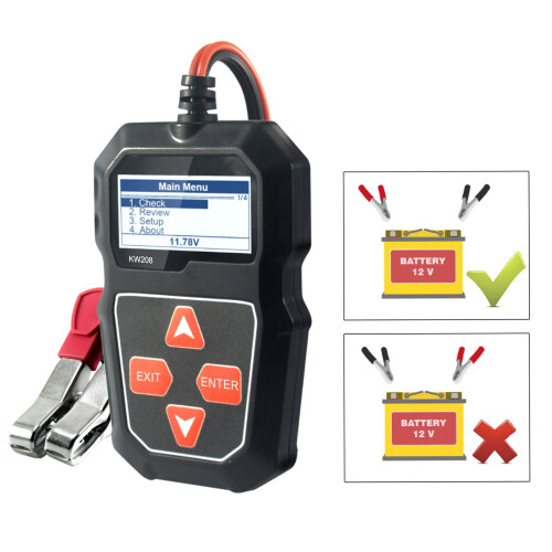 KW208 12V Autobatterie-Lasttester 1
