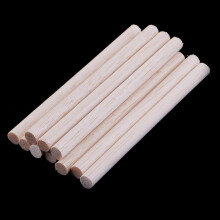 Hochwertiger Balsaholz-Rundstab, 120 mm, für Künstler und Holzbearbeitung