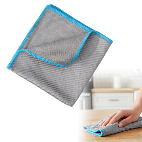 Microfiber Cleaning Cloth Streak-Free Lint-Free Reusable 1