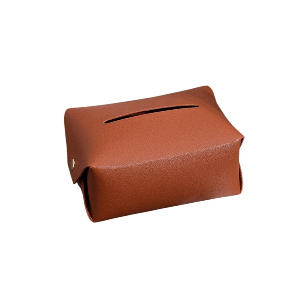 2Pcs Car Tissue Holder, Pu Leather Backseat Tissue Case Holder For Car, Sun Visor Napkin Holder, Sun Visor Mask Holder 9162407049028