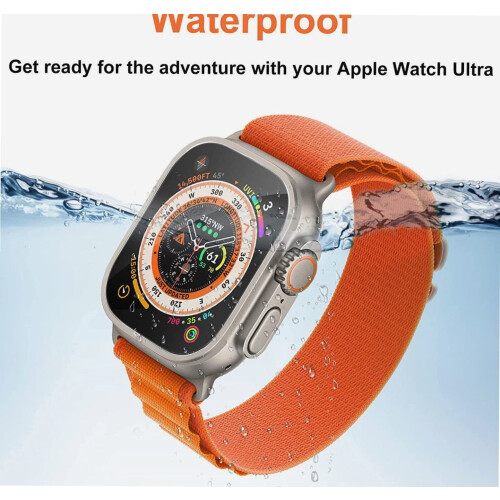 Πακέτο 5 προστατευτικών οθόνης Apple Watch Ultra 49mm, σκληρυμένο γυαλί 9H, εξαιρετικά λεπτό, 2
