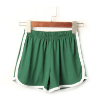 Dame højtaljede strandshorts Sport Løbe-Yogashorts Bukser Afslappede shorts