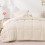 Beige Comforter Set 7-Piece Full Size 1