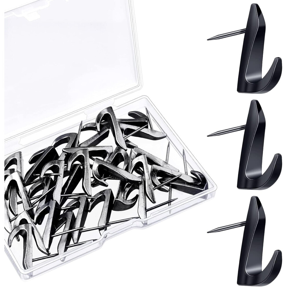30Pcs Zinc Alloy Hook-Shaped Picture Hangers 9104899437495