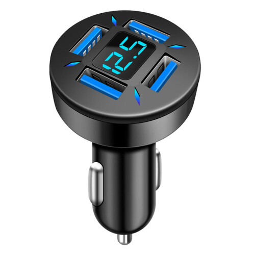 Φορτιστής αυτοκινήτου 4in1QC3.0 4Port USB Γρήγορος προσαρμογέας γρήγορης φόρτισης