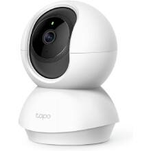 Pan/tilt beveiligingscamera voor baby-/huisdierbewaking, 1080p, bewegingsdetectie, tweewegsaudio, nachtzicht, cloud-/SD-opslag, compatibel met Alexa