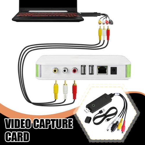 Κάρτα λήψης USB AV για NTSC/PAL RCA & S-Video 1