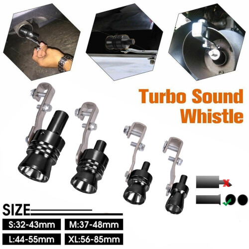 Turbo Pipe Whistle Sounder Universal Muffler Simulator 2