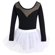 Body da balletto Stelle per bambine Body per bambina con gonna tutù Abito da ballo tutù Body da balletto per bambine