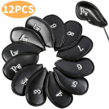 Golfclubhoesjes, geschikt voor alle grote merken. Keuze uit sets van 12 of een enkel hoesje.