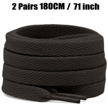 2pairs 0.31 Inch Wide Flat Shoe Laces For Sneakers, Shoelaces For Sneakers, Athletic Running Shoes Boot Strings