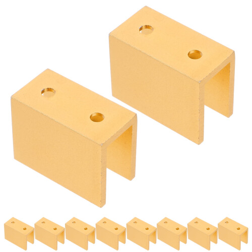 10 st justerbara fästen marmorglas sandwichpanel