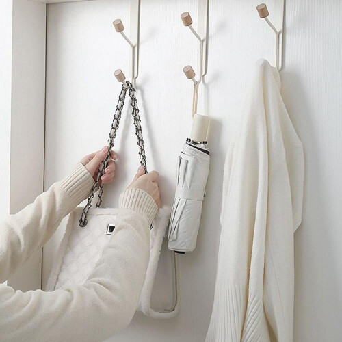 Over-de-deur organizer met twee haken, 5 cm 2
