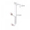 Over-de-deur organizer met twee haken, 5 cm 2