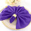 BalsaCircle 50 Pieces 20" Purple Polyester Napkins Wedding Kitchen 5