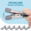 Μεταλλικά μανταλάκια βαρέως τύπου, συσκευασία των 30, από ανοξείδωτο ατσάλι 2" 5