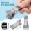 Μεταλλικά μανταλάκια βαρέως τύπου, συσκευασία των 30, από ανοξείδωτο ατσάλι 2" 3