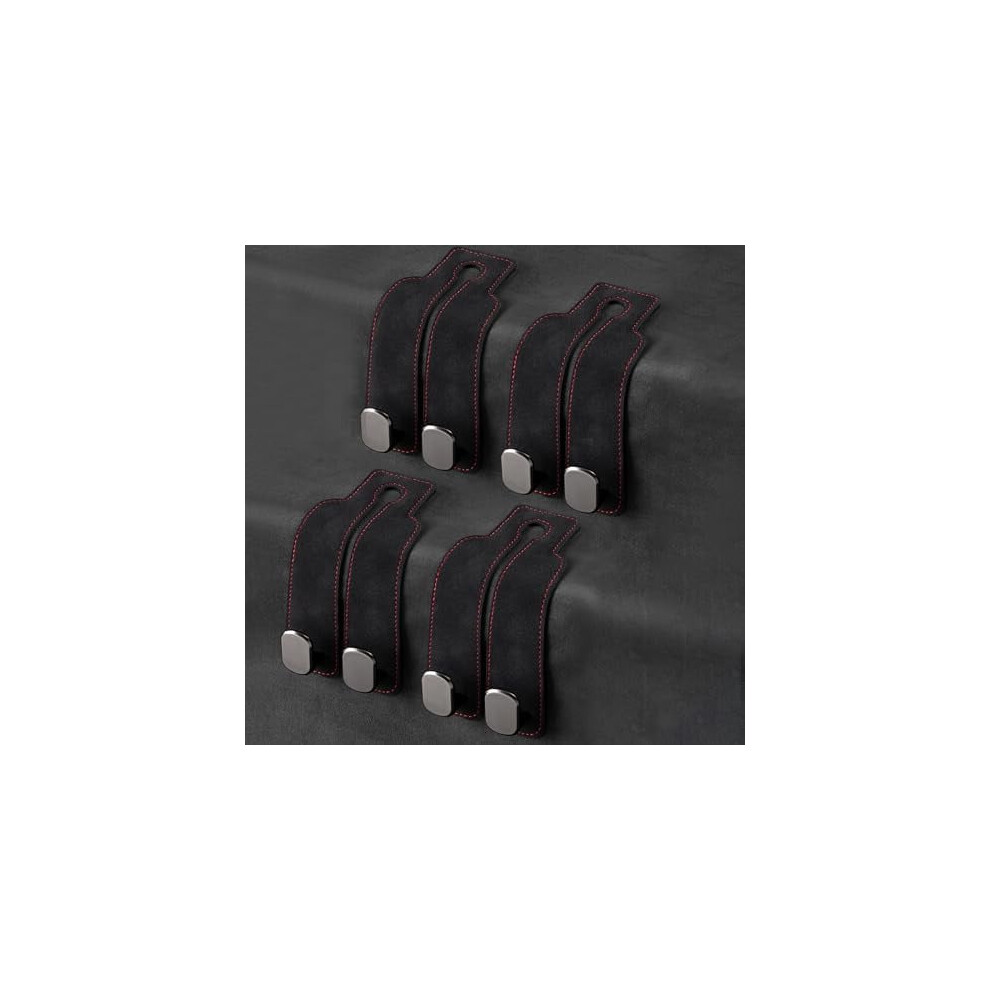 Car Hooks, Headrest Hook For Car, Car Seat Hooks For Purses And Bags (-4 Pack) Black 9058772108487