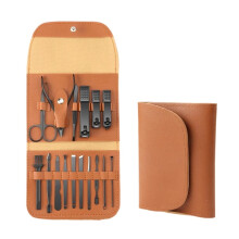 Trealamh Manicure Cruach Dhosmálta 16 phíosa