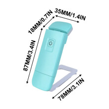 Lampe de lecture rechargeable USB, lampe Ă pince avec col de cygne flexible, lampe LED pliable pour la lecture nocturne et les voyages