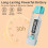 Lampe de lecture LED rechargeable USB avec clip et bras flexible 4