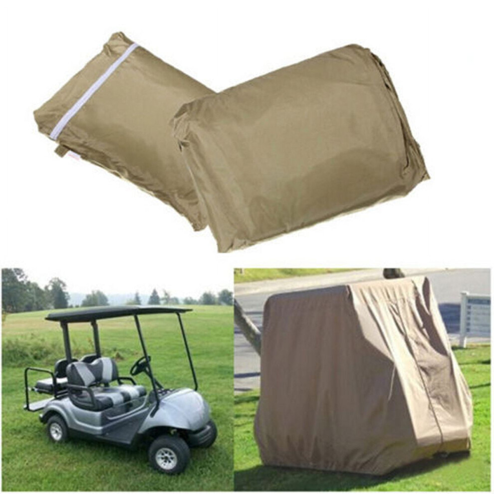 Worgeous Golf Cart Cover For 4 Passenger Club Car Models Waterproof Nylon & Pvc Coating 9058772108647