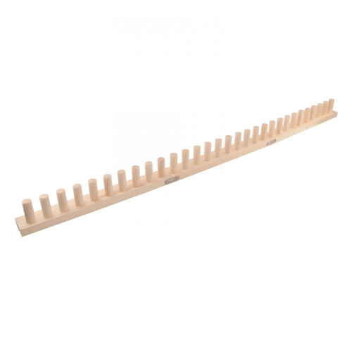 Telar de madera ajustable para tejer mantas gruesas. 2