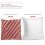 Set van 4 sierkussenhoezen van microvezel – 61 cm 3