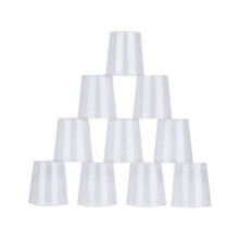 20 vasos de plástico transparente grueso para fiestas, para adultos y niños, desechables, para bebidas frías y calientes, ideales para picnics.