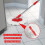 Conjunto de balde e esfregão giratório 360 com 3 cabeças de microfibra, para uso seco e úmido, com separação de água suja, compatível com 7
