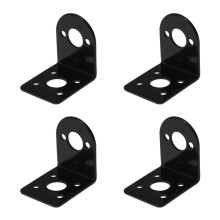 OUNONA Raindrops4pcs Soporte de montaje para motorreductor Soporte para motor en forma de L