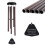 Sino de Vento de 91 cm (36 polegadas) para Exterior, Grande, com Som Grave e Elegante, Ideal para Jardim e Pátio 3