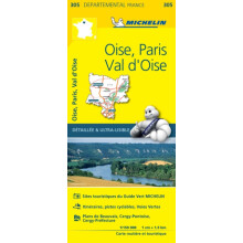 Oise Paris ValdOise Michelin Local Map 305 by Michelin Other Book