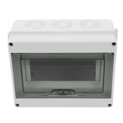 2Pz Mini Interruttore Casa Bianco Con Protezione Sovraccarico